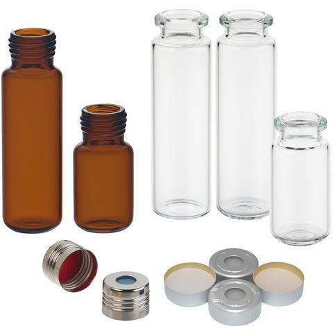 Top Butyl Rubber Stopper Aluminum Headspace Vials